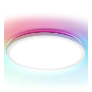 Brilagi - Plafonieră LED RGBW reglabilă VIBE LED/24W/230V 3000-6500K alb + telecomandă