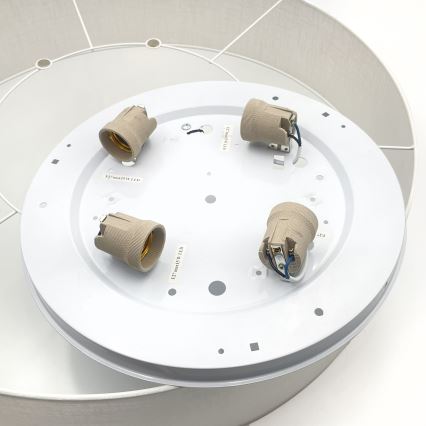 Brilagi - Plafonieră LED SIRIJA 4xE27/15W/230V Ø 60 cm albă