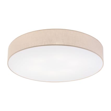 Brilagi - Plafonieră LED SIRIJA 6xE27/15W/230V Ø 80 cm bej