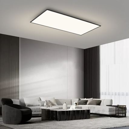 Brilagi - Plafonieră LED SLIMFRAME LED/80W/230V 120x60 cm 3000/4000/6000K neagră