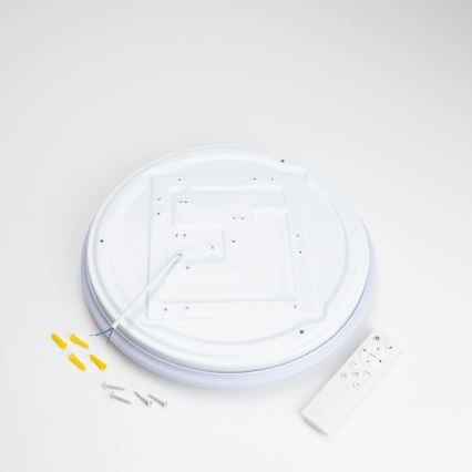Brilagi - Plafonieră LED SMART reglabilă, 24W, 230V, Ø 38 cm, 3000-6000K, Wi-Fi Tuya Beacon + telecomandă