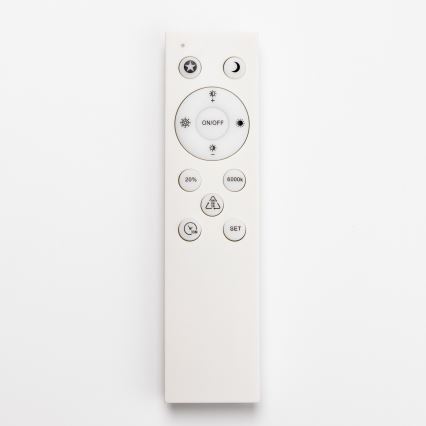 Brilagi - Plafonieră LED SMART reglabilă, 24W, 230V, Ø 38 cm, 3000-6000K, Wi-Fi Tuya Beacon + telecomandă