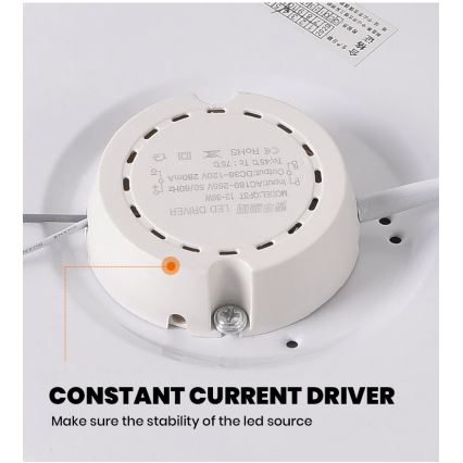 Brilagi - Plafonieră LED SMART reglabilă, 24W, 230V, Ø 38 cm, 3000-6000K, Wi-Fi Tuya Beacon + telecomandă