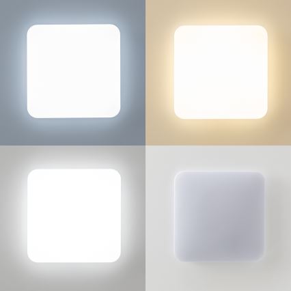 Brilagi - Plafonieră SMART dimabilă LED/24W/230V 43x43 cm 3000-6000K Wi-Fi Tuya Beacon + telecomandă