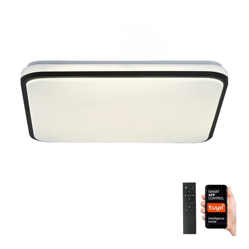 Brilagi - Plafonieră SMART LED dimabilă, 36W/230V, 53x53 cm, 3000-6000K, Wi-Fi Tuya Beacon + telecomandă