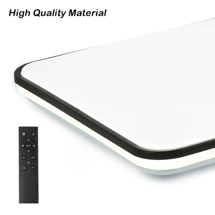 Brilagi - Plafonieră SMART LED dimabilă, 36W/230V, 53x53 cm, 3000-6000K, Wi-Fi Tuya Beacon + telecomandă