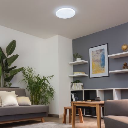 Brilagi - Plafonieră LED dimabilă Smart Stars LED/24W/230V Ø 38 cm 3000-6000K Wi-Fi Tuya Beacon + telecomandă
