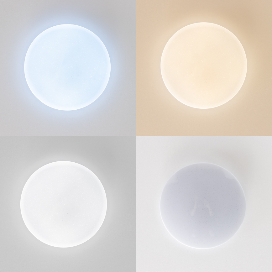Brilagi - Plafonieră LED dimabilă Smart Stars LED/24W/230V Ø 38 cm 3000-6000K Wi-Fi Tuya Beacon + telecomandă