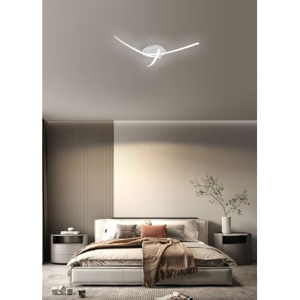 Brilagi - Plafonieră LED STRIPES LED/24W/230V Ø 64 cm alb