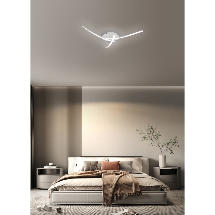 Brilagi - Plafonieră LED STRIPES LED/24W/230V Ø 64 cm alb