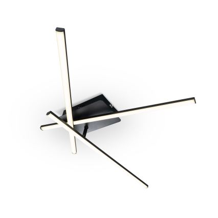 Brilagi - Plafonieră LED STRIPES, 30 W, 230 V, 51 x 78 cm, neagră