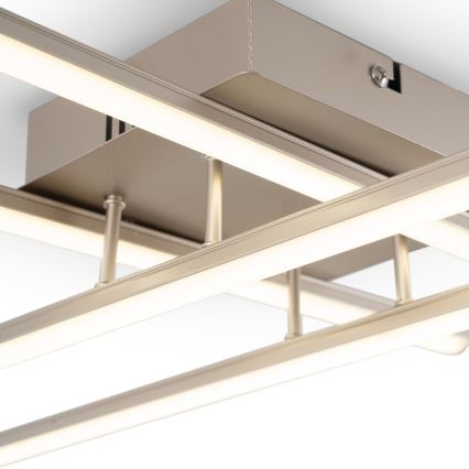 Brilagi - Plafonieră LED STRIPES LED/37W/230V 68x68 cm argintie