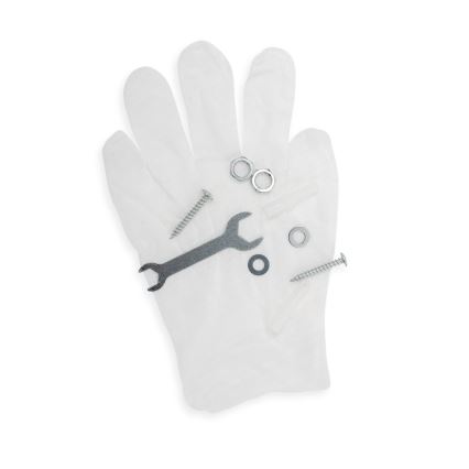 Brilagi - Plafonieră LED STRIPES, 37 W, 230 V, 68x68 cm, neagră