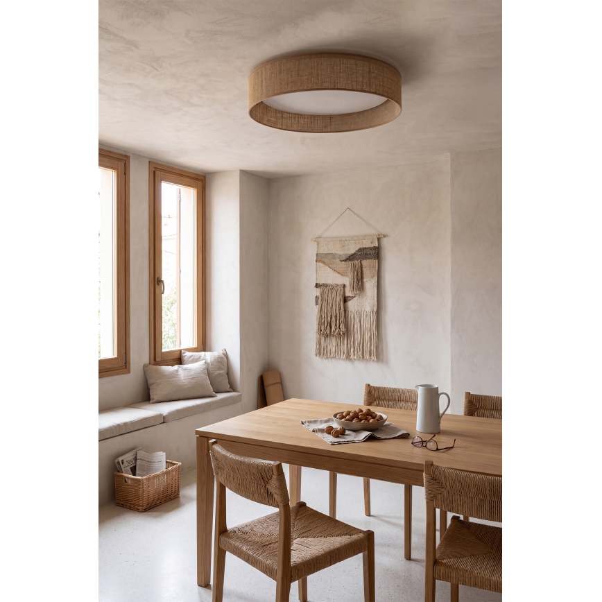 Brilagi - Plafonieră LED VELVET SIMPLE, 36 W, 230 V, 3000 K, Ø 55 cm, bej