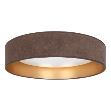 Brilagi - Plafonieră LED VELVET SIMPLE LED/24W/230V 3000K diam. 45 cm maro/auriu