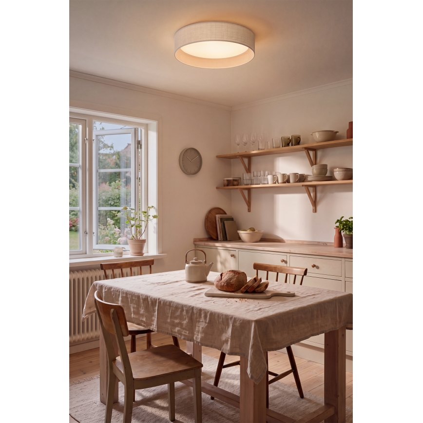 BRILAGI - Plafonieră LED VELVET SIMPLE LED/24W/230V 3000K Ø 45 cm albă