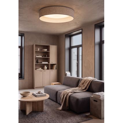 Brilagi - Plafonieră LED VELVET SIMPLE LED/24W/230V 3000K Ø 45 cm gri