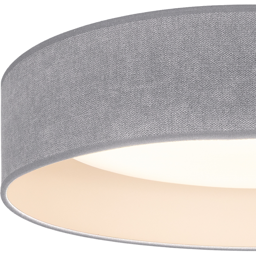Brilagi - Plafonieră LED VELVET SIMPLE LED/24W/230V 3000K Ø 45 cm gri