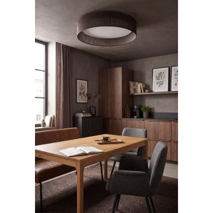 Brilagi - Plafonieră LED VELVET SIMPLE LED/24W/230V 3000K Ø 45 cm maro