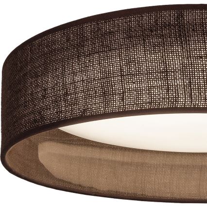 Brilagi - Plafonieră LED VELVET SIMPLE LED/24W/230V 3000K Ø 45 cm maro
