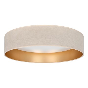 Brilagi - Plafonieră LED VELVET SIMPLE LED/24W/230V 4000K diam. 45 cm crem/auriu