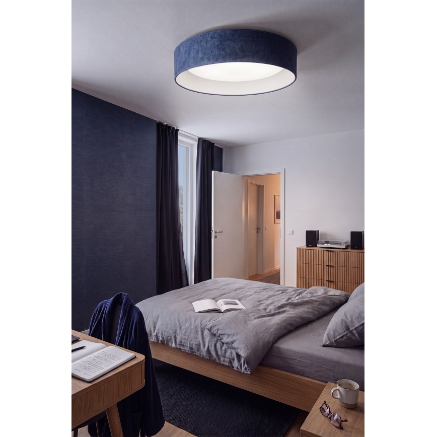 Brilagi - Plafonieră LED VELVET SIMPLE LED/24W/230V 4000K Ø 45 cm albastră
