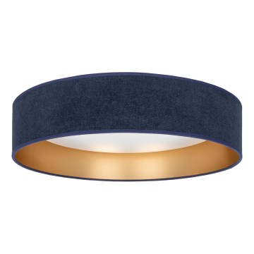 Brilagi - Plafonieră LED VELVET SIMPLE LED/24W/230V 4000K Ø 45 cm albastru/auriu