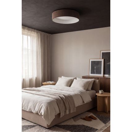 Brilagi - Plafonieră LED VELVET SIMPLE LED/24W/230V 4000K Ø 45 cm maro