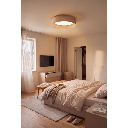 Brilagi - Plafonieră LED VELVET SIMPLE LED/36W/230V 3000K Ø 55 cm bej