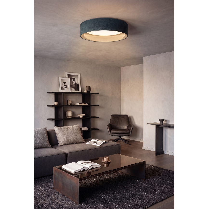 Brilagi - Plafonieră LED VELVET SIMPLE LED/36W/230V 3000K Ø 55 cm verde