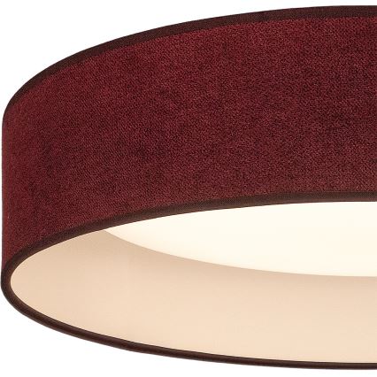 Brilagi - Plafonieră LED VELVET SIMPLE LED/36W/230V 3000K Ø 55 cm vișiniu