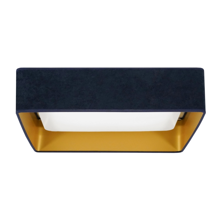Brilagi - Plafonieră LED VELVET SQUARE, 24W/230V, 43x43 cm, bleumarin