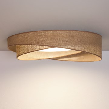 BRILAGI - Plafonieră LED VELVET TWIST LED/24W/230V 4000K diam. 55 cm bej
