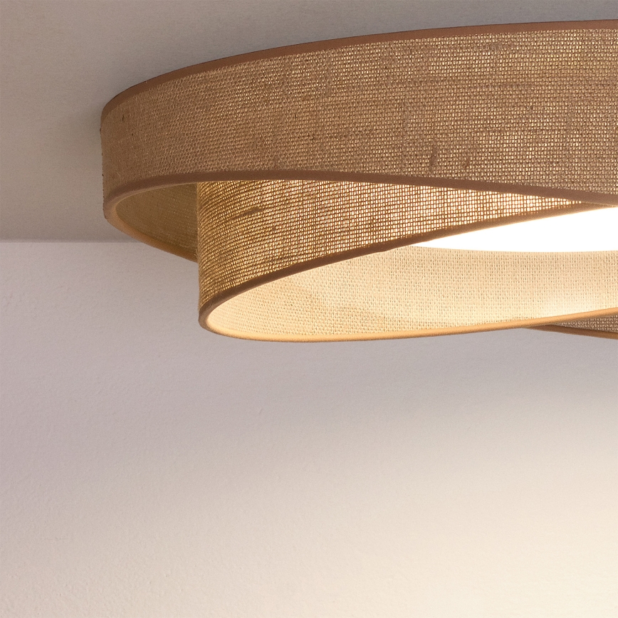 BRILAGI - Plafonieră LED VELVET TWIST LED/24W/230V 4000K diam. 55 cm bej
