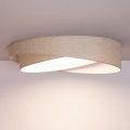 BRILAGI - Plafonieră LED VELVET TWIST LED/24W/230V 4000K Ø 55 cm bej