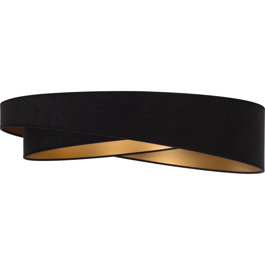 BRILAGI - Plafonieră LED VELVET TWIST LED/24W/230V 4000K Ø 55 cm negru/auriu