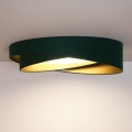 BRILAGI - Plafonieră LED VELVET TWIST LED/24W/230V 4000K Ø 55 cm verde/auriu