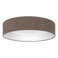 Brilagi - Plafonieră LED VELVET VARI LED/24W/230V 3000/4000/6500K Ø 45 cm maro
