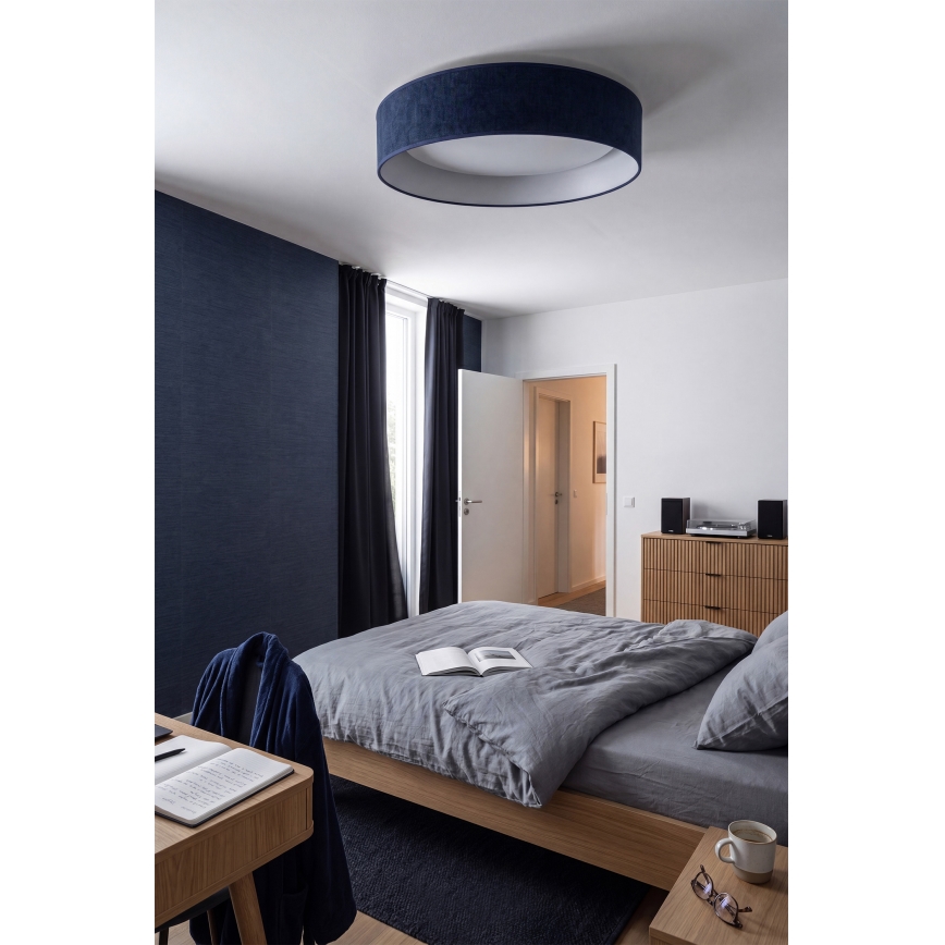 Brilagi - Plafonieră LED VELVET VARI LED/24W/230V 3000/4000/6500K Ø 45 cm albastră