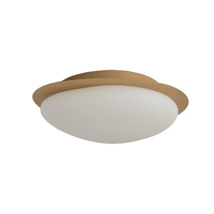 Brilagi - Plafonieră LED VISBY WOOD LED/18W/230V Ø38 cm maro