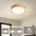 Brilagi - Plafonieră LED WOODLINE LED/24W/230V 3000/4000/6000K, stejar, diam. 30 cm