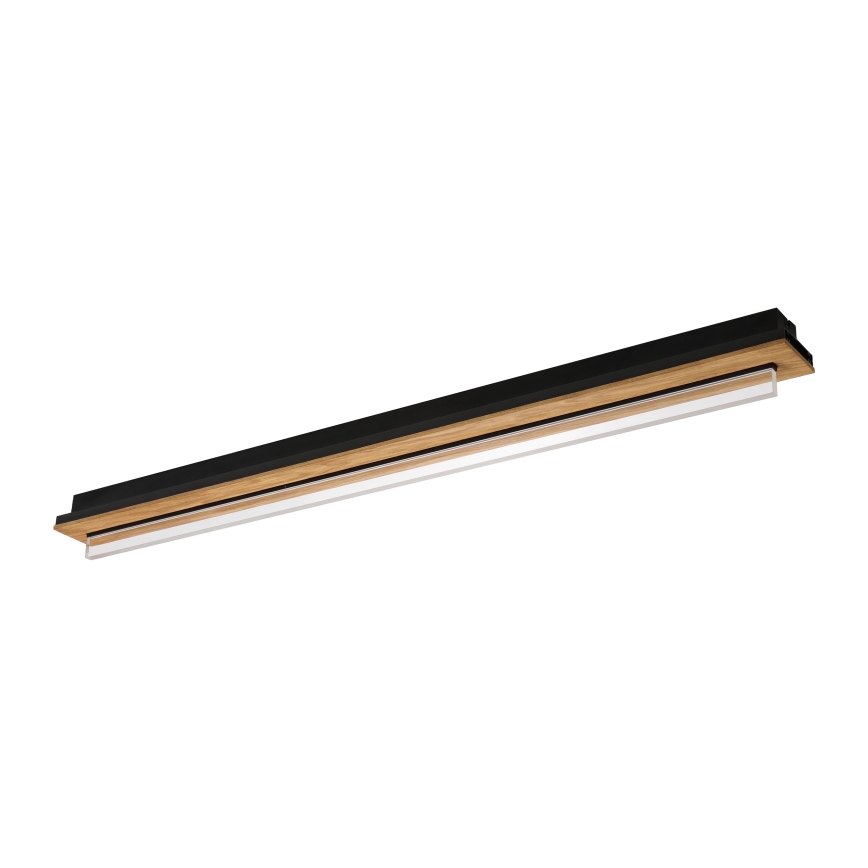 Brilagi - Plafonieră LED WOODY FLAT LED/25W/230V stejar/negru