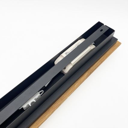 Brilagi - Plafonieră LED WOODY FLAT LED/25W/230V stejar/negru