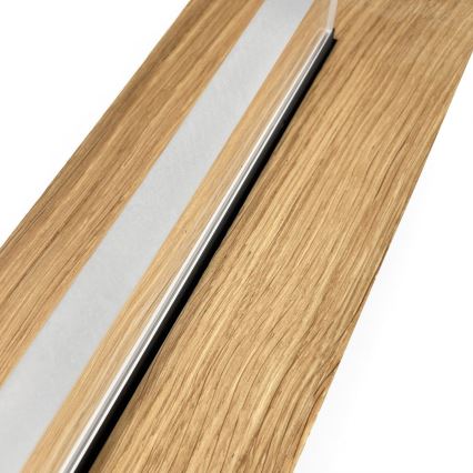 Brilagi - Plafonieră LED WOODY FLAT LED/25W/230V stejar/negru