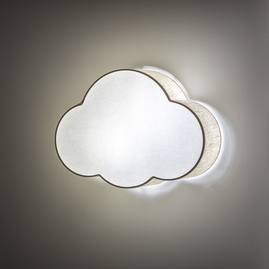 Brilagi - Plafonieră NIMBUS MINI pentru copii, 2xE27/15W/230V, 31x43, bej