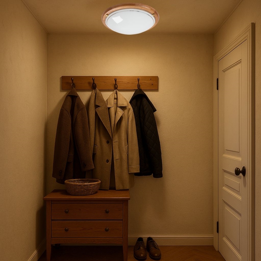 Brilagi - Plafonieră ORBIS 2xE27/60W/230V, Ø 38 cm, pin