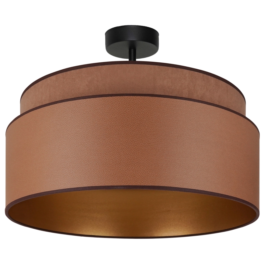 Brilagi - Plafonieră OREGON VEGE 1xE27/15W/230V diametru 45 cm maro