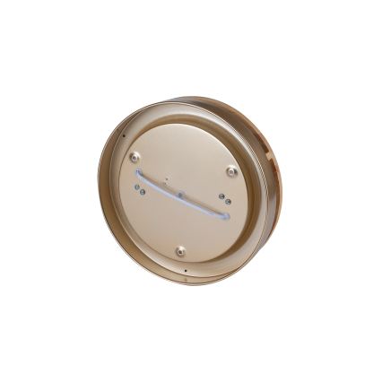 Brilagi - Plafonieră ORINO 2xE27/40W/230V, diam. 27 cm, auriu/stejar
