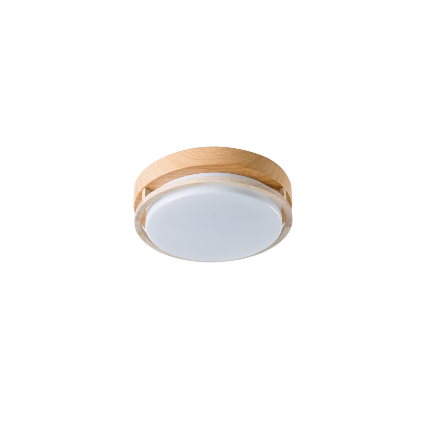 Brilagi - Plafonieră ORINO 2xE27/40W/230V Ø 27 cm decor lemn/stejar