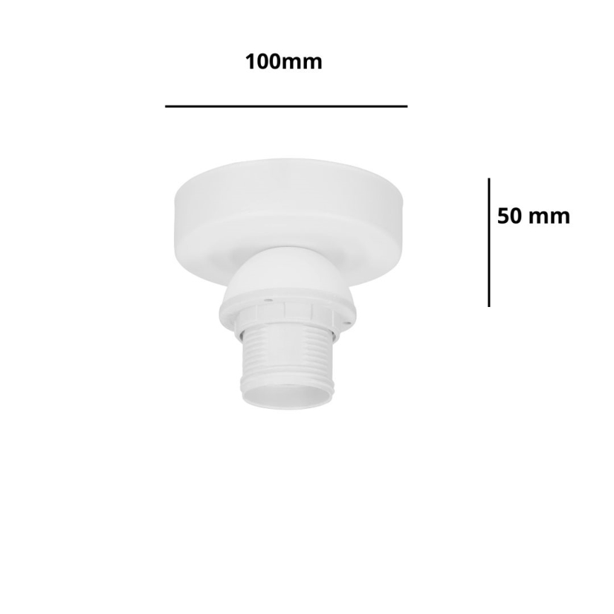 Brilagi - Plafonieră PARTY, 1xE27/60W/230V, Ø 10 cm, albă